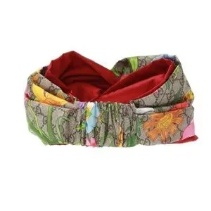 Gucci | Accessories | Guccigg Flora Print Head Bandnwt  display picture 2